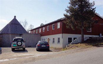 Den Hvite Rein Motel คาราช็อค ภายนอก รูปภาพ